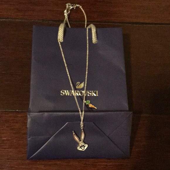 Pendant Set Swarovski Rabbit Necklace Swarovski Bugs Bunny Necklace 2025